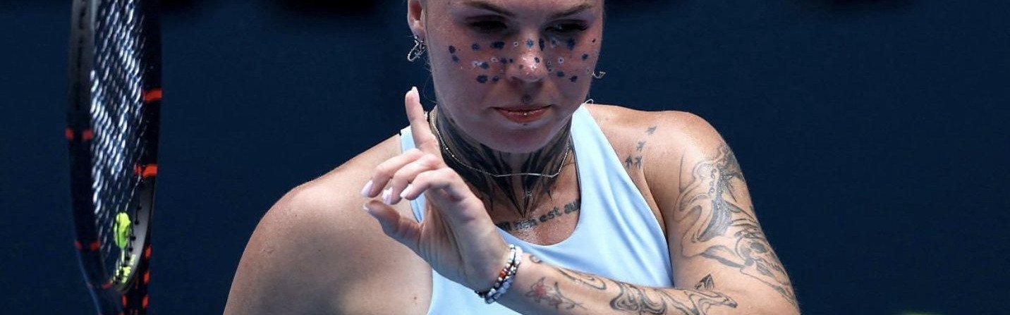 澳网最特别的球员：奥利尼科娃的纹身来历、艰难经历与暖心故事